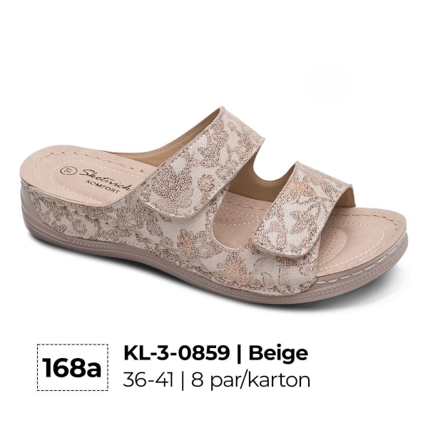 Klapki damskie Roz 36-41 / 8 par